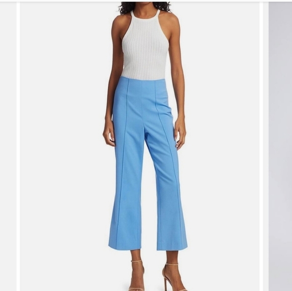 Alice & Olivia Lorinda High Waist Ankle Pants - Picture 2 of 5